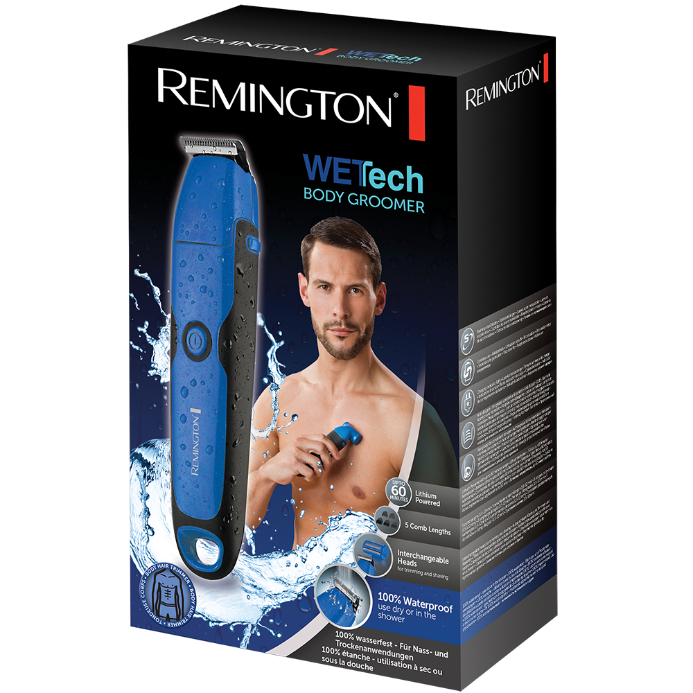 Wet Tech Body Hair Trimmer Remington